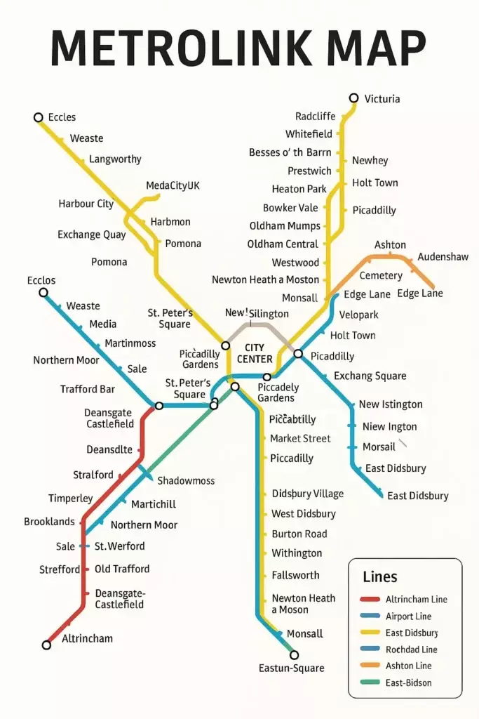 Metrolink Map