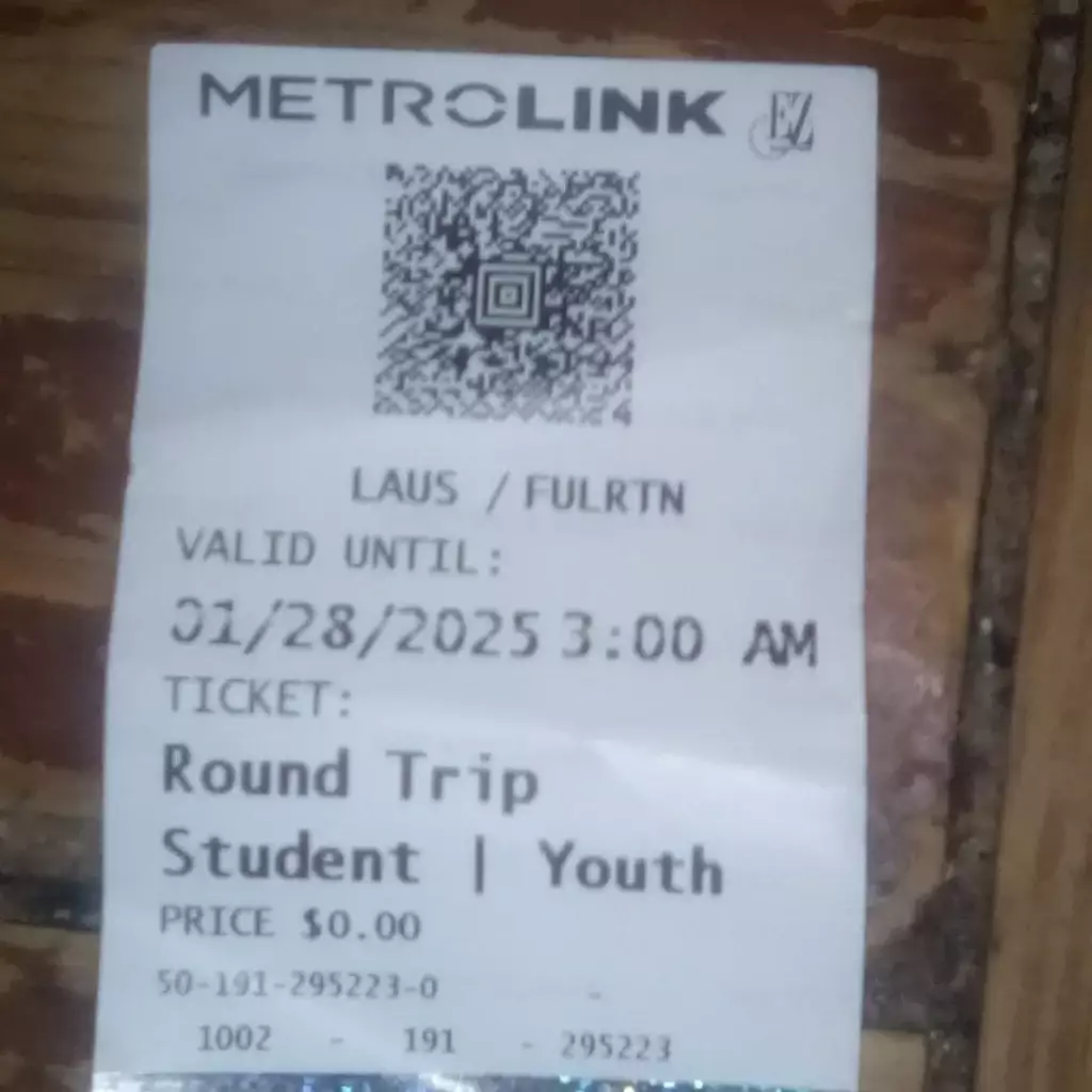 Metrolink Tickets